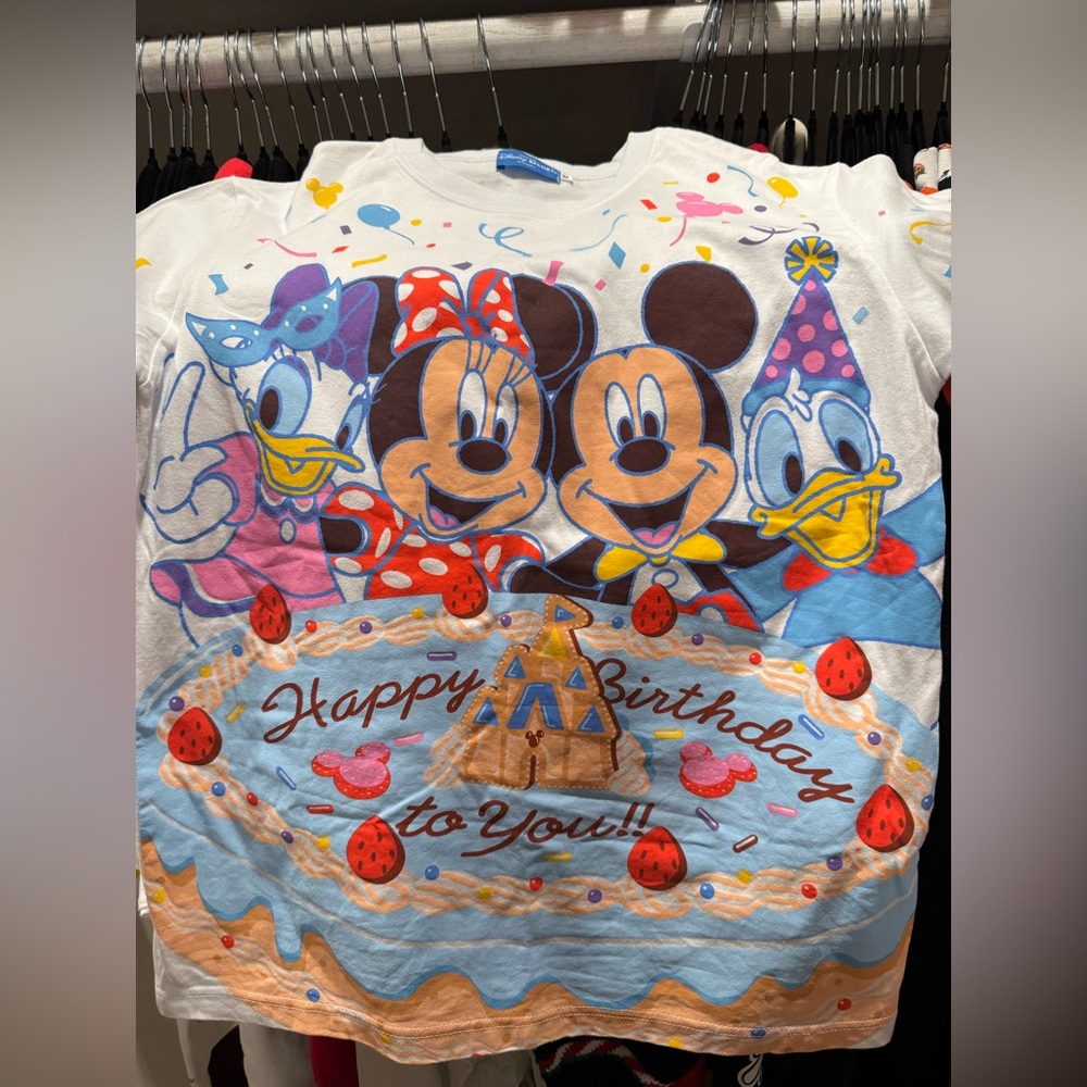 Tokyo Disney birthday tee